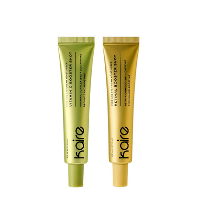 Booster Shot Skin Renewal Duo - Vitamin C & Retinal for Day And Night