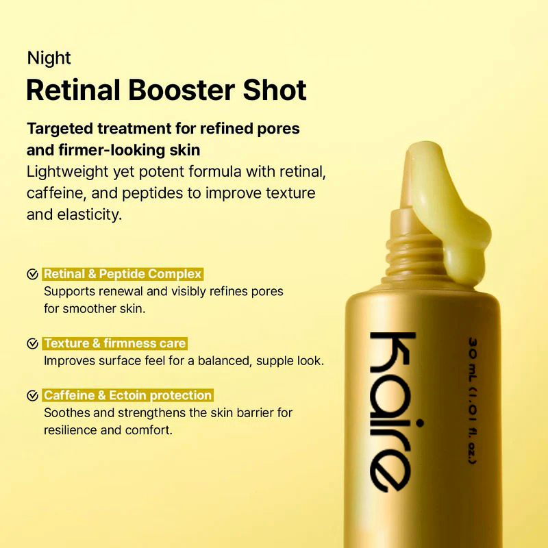 Booster Shot Skin Renewal Duo - Vitamin C & Retinal for Day And Night
