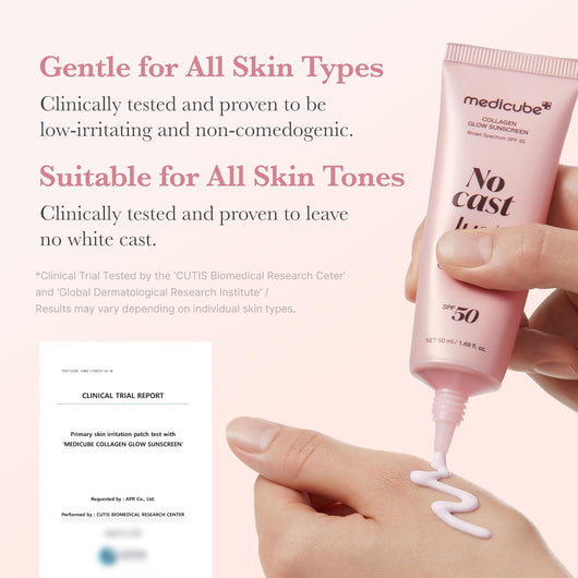 No Cast Collagen Sunscreen - SPF 50