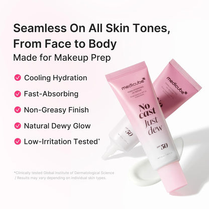 No Cast Just Dew PDRN Hydrating UV Sun Serum