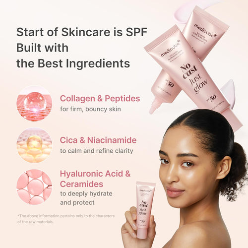 No Cast Collagen Sunscreen - SPF 50