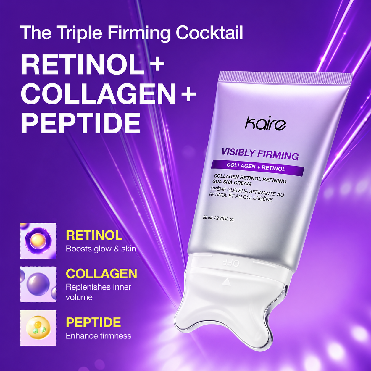 Sculpt & Lift Retinol Gua Sha Cream