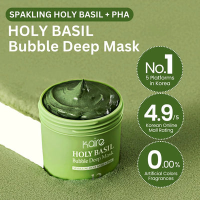 Holy Basil Bubble Deep Mask